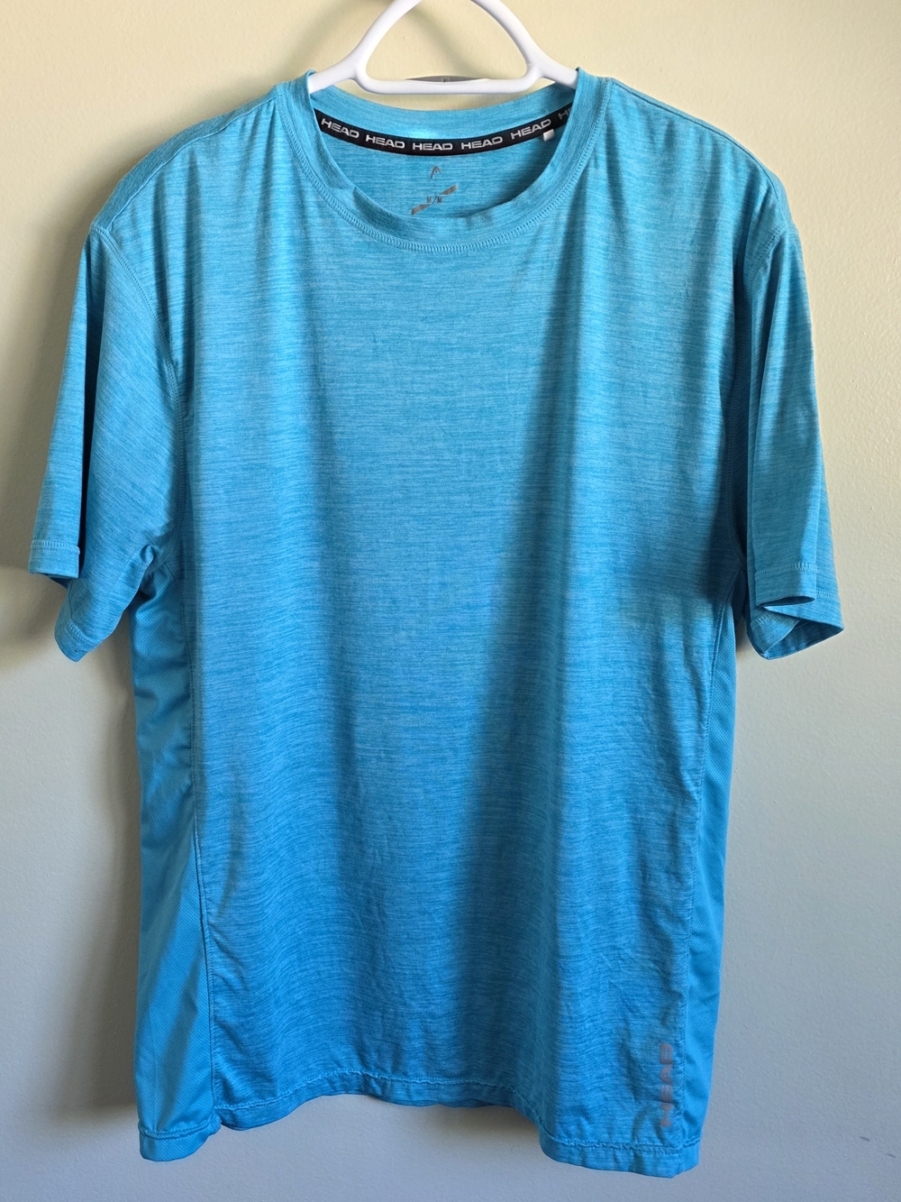 HEAD Men’s Turquoise Short Sleeve Performance Tshirt Size M
